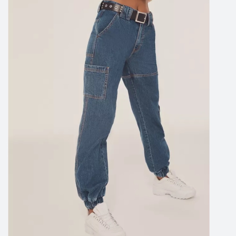 Urban Outfitters BDG Cargo Joggers Jeans  Retro 90's Streetwear